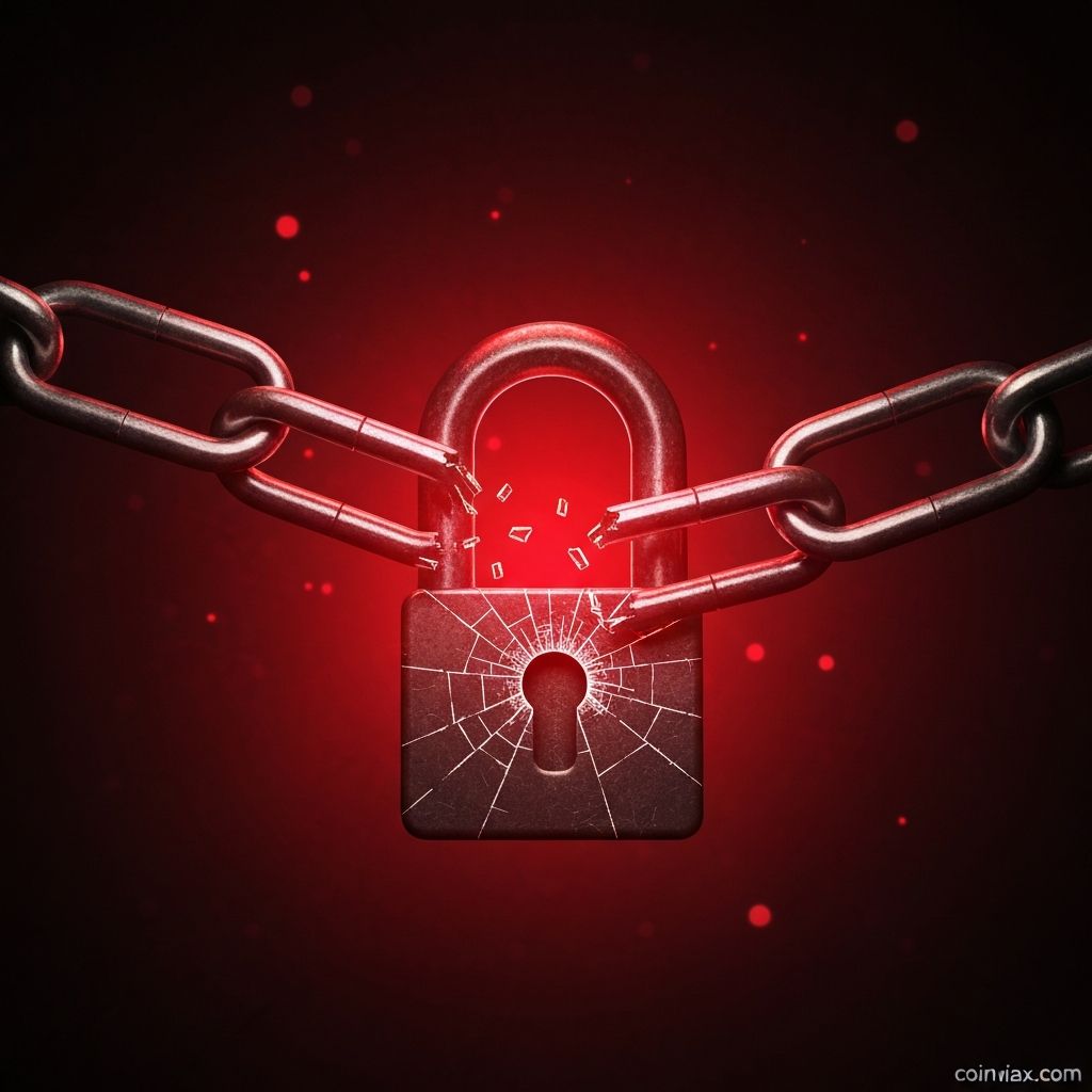 Cryptocurrency security threats visualization